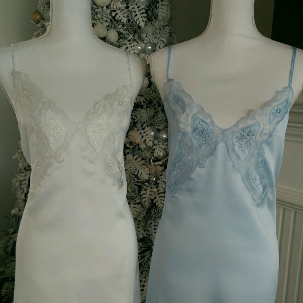 Vintage 1980 Lingerie Gown